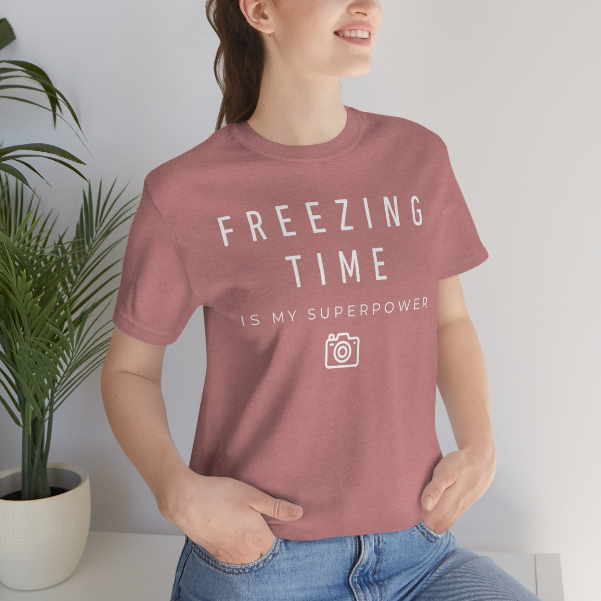 Freezing Time -  Unisex Jersey Short Sleeve Tee