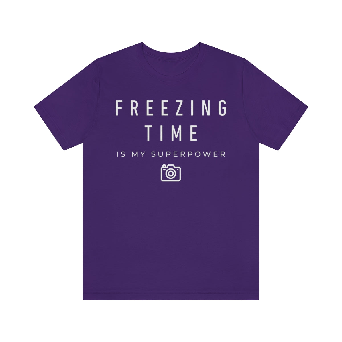 Freezing Time -  Unisex Jersey Short Sleeve Tee