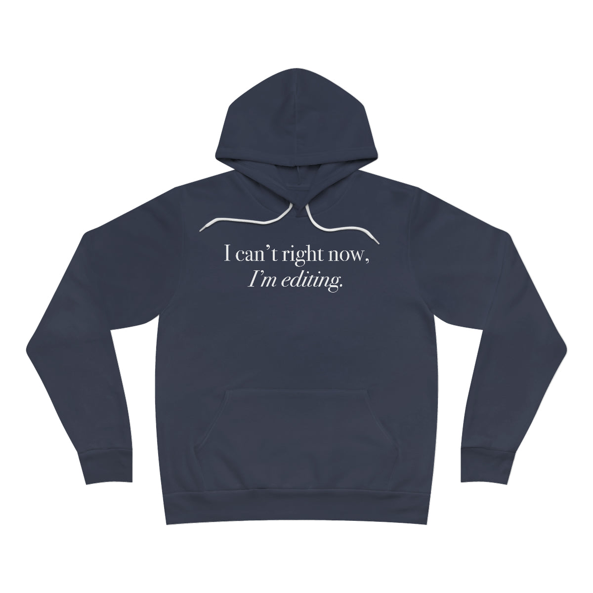 I Cant't Right Now - Unisex Fleece Pullover Hoodie