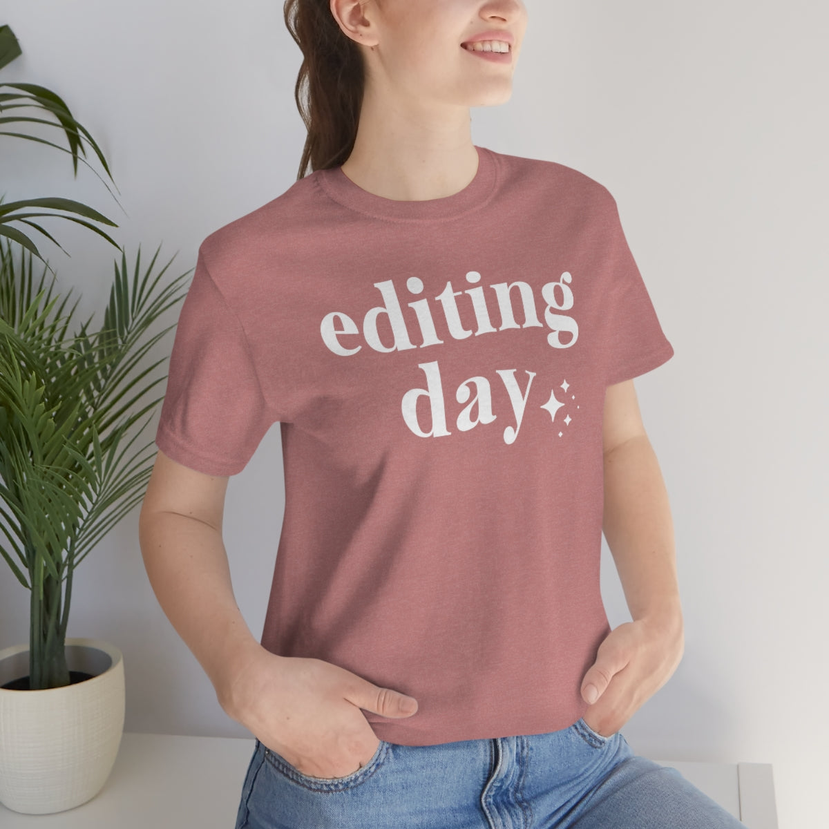 Editing Day -  Unisex Jersey Short Sleeve Tee