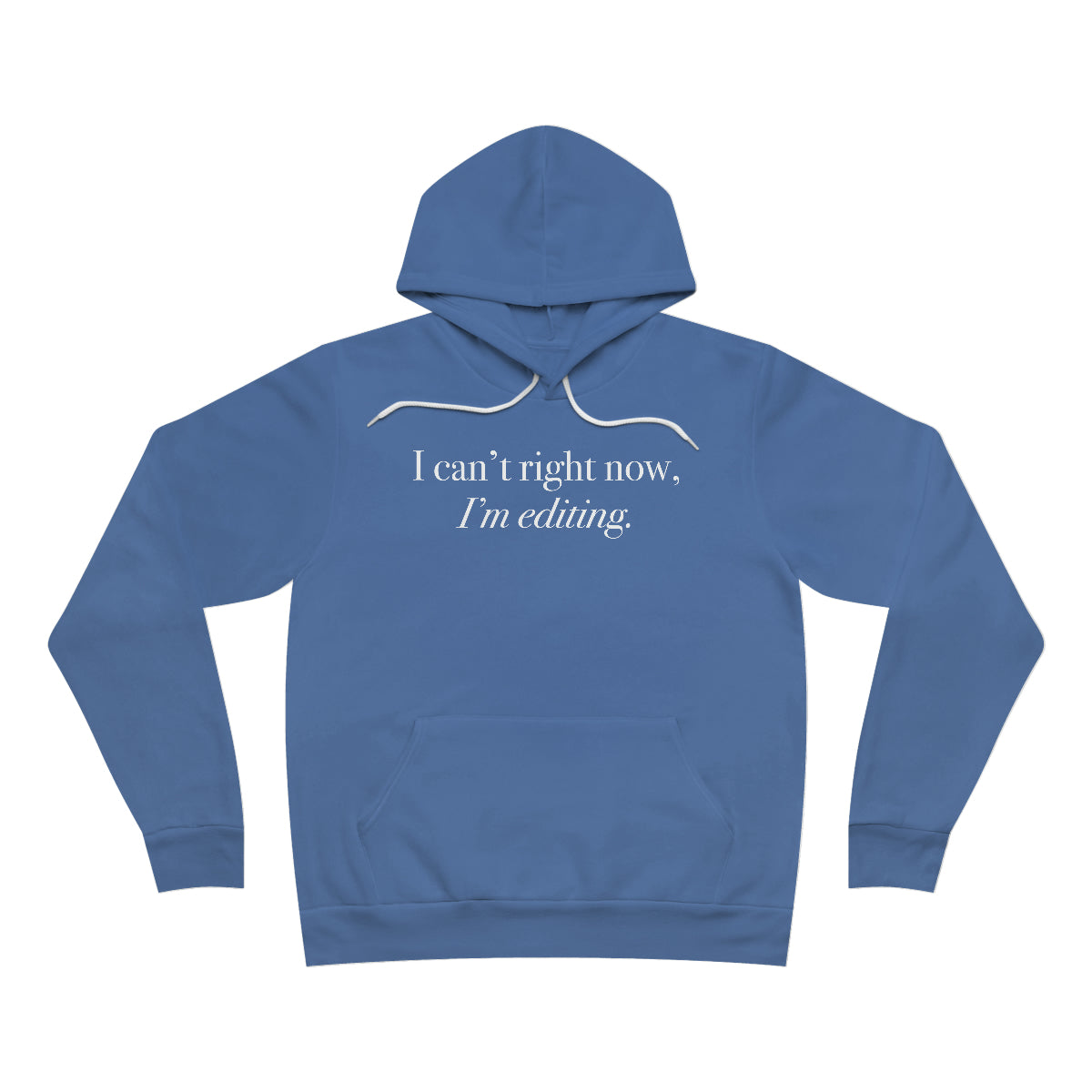 I Cant't Right Now - Unisex Fleece Pullover Hoodie