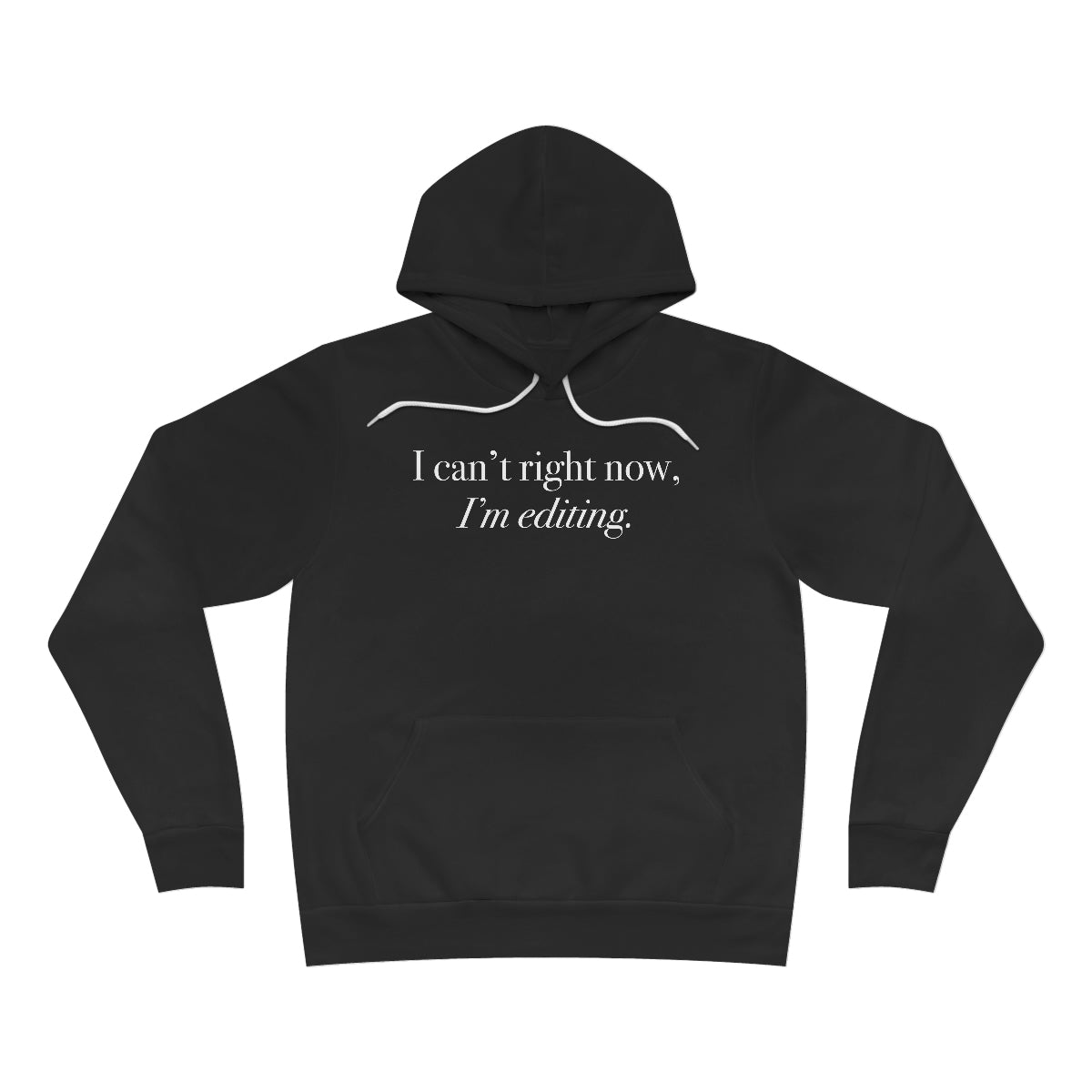 I Cant't Right Now - Unisex Fleece Pullover Hoodie