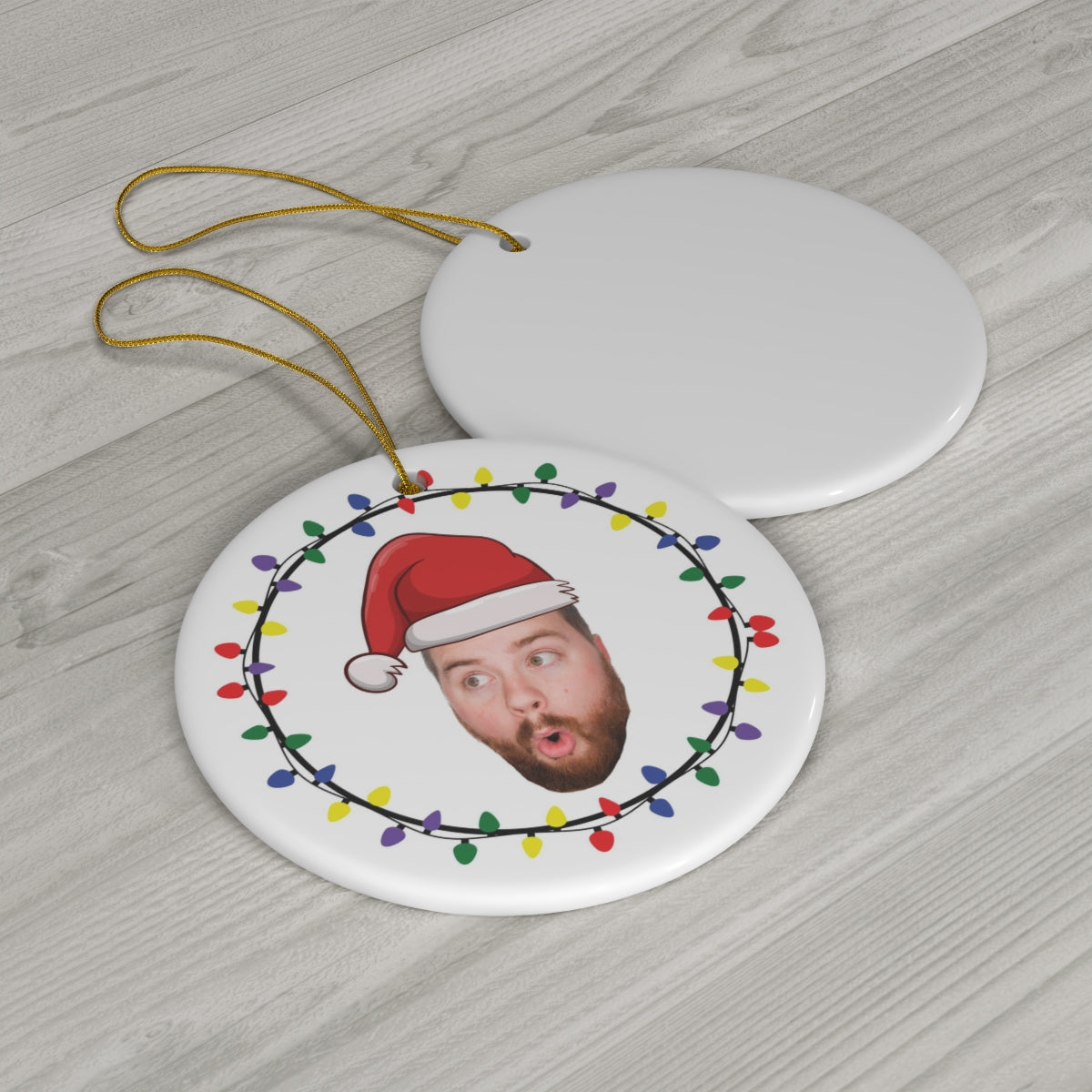 SANTA BABY - Christmas Ornament